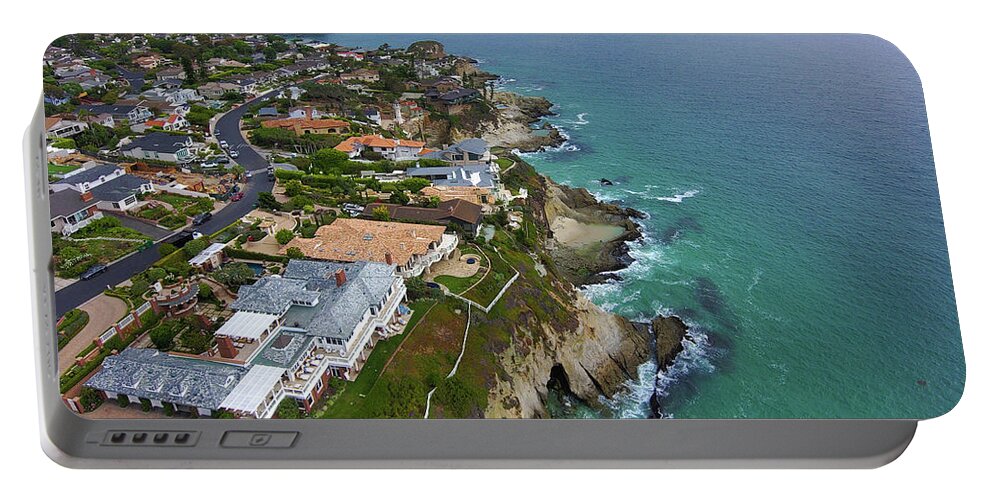 Beach Portable Battery Charger featuring the photograph Laguna Coast by Marcus Jones