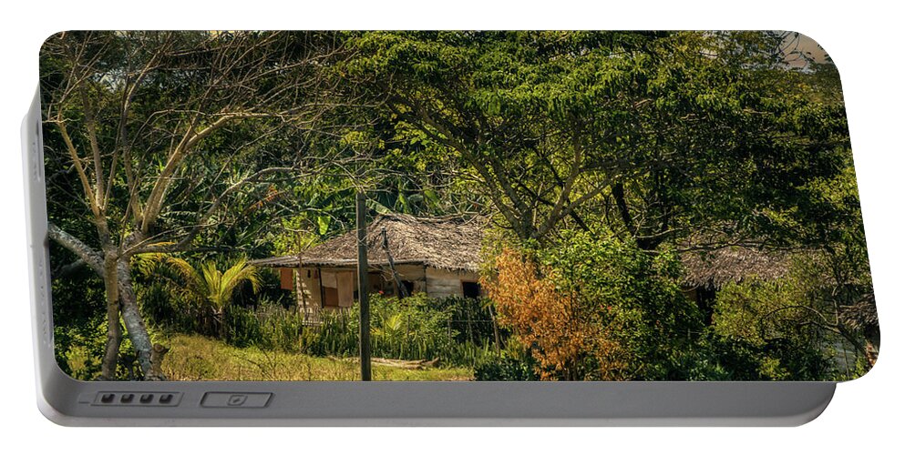 Cuba Portable Battery Charger featuring the photograph Las Tunas Outskirt by Micah Offman