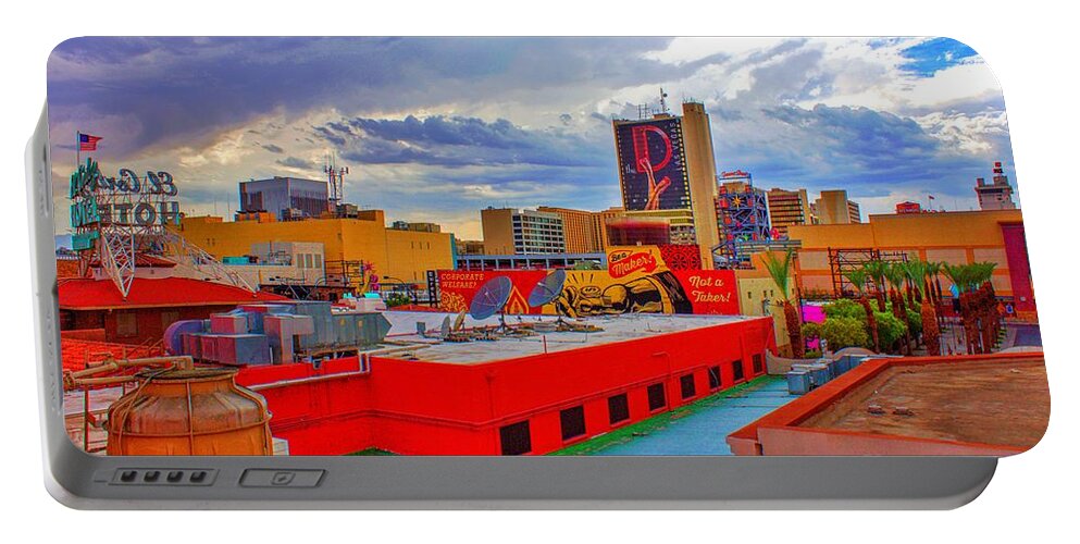  Portable Battery Charger featuring the photograph Las Vegas Daydream by Rodney Lee Williams