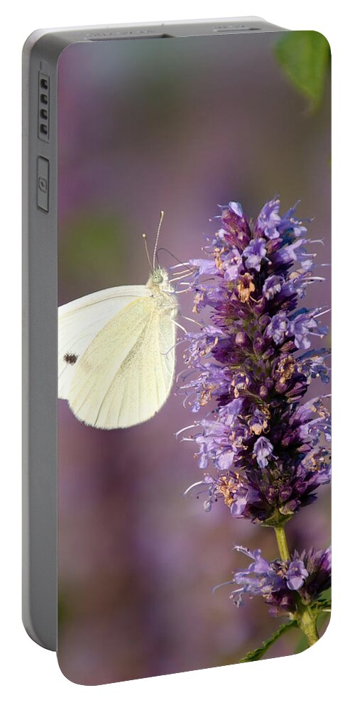 Life Portable Battery Charger featuring the photograph Life in the flower garden 4 by Jaroslav Buna