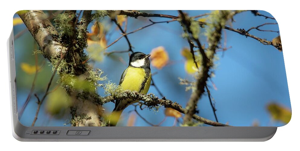 Birds Portable Battery Charger featuring the photograph Life in the nature by Rose-Marie Karlsen
