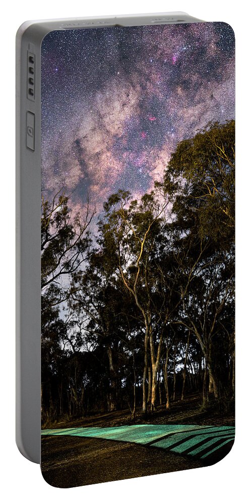 Milky Way Portable Battery Charger featuring the photograph Light My Way by Ari Rex