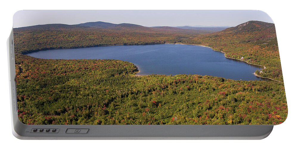 Vermont Photography Portable Battery Charger featuring the photograph Little Averill Lake by John Rowe