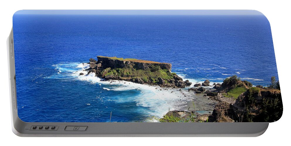 Forbidden Island Portable Battery Charger featuring the photograph Forbidden Island by On da Raks