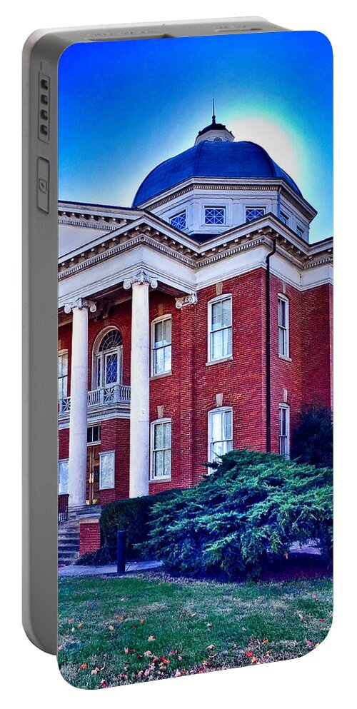 Photo Portable Battery Charger featuring the photograph Louisa County Courthouse by Anthony M Davis