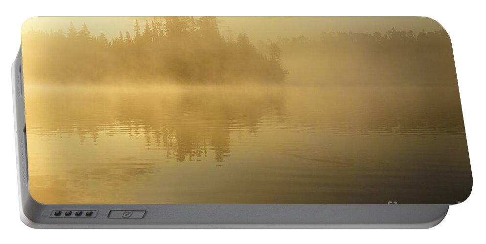 Photography Portable Battery Charger featuring the photograph Magical Fog by Larry Ricker
