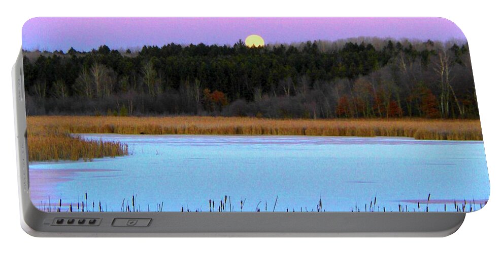 Landscape Photograph Portable Battery Charger featuring the photograph Magical Moments by Ann Brown