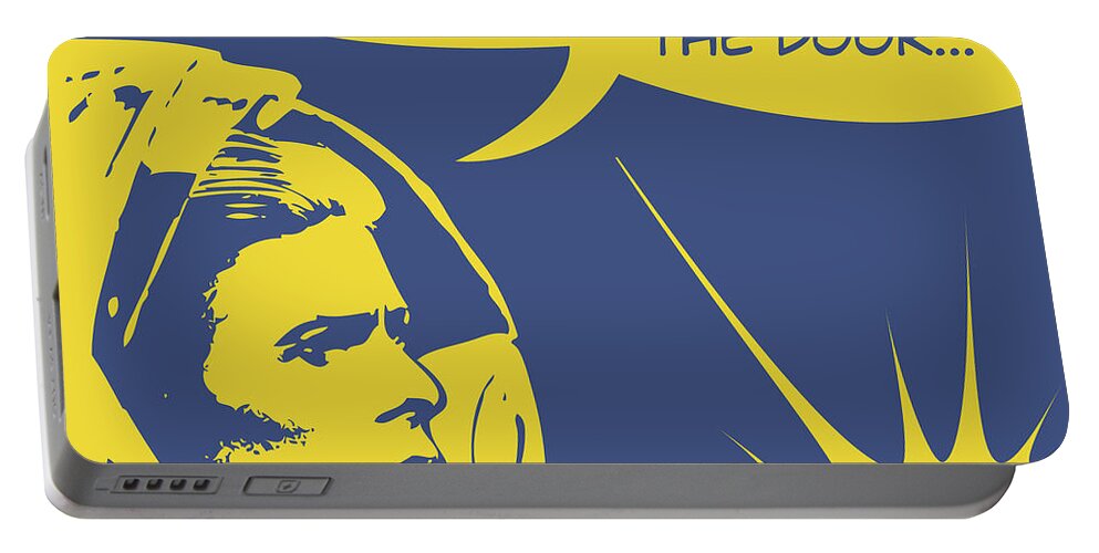 Major Tom Portable Battery Charger featuring the digital art Major Tom to Ground Control by Long Shot
