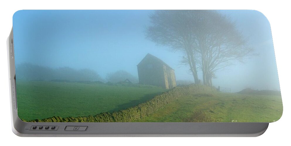 Mist Portable Battery Charger featuring the photograph Matlock Mist by David Birchall