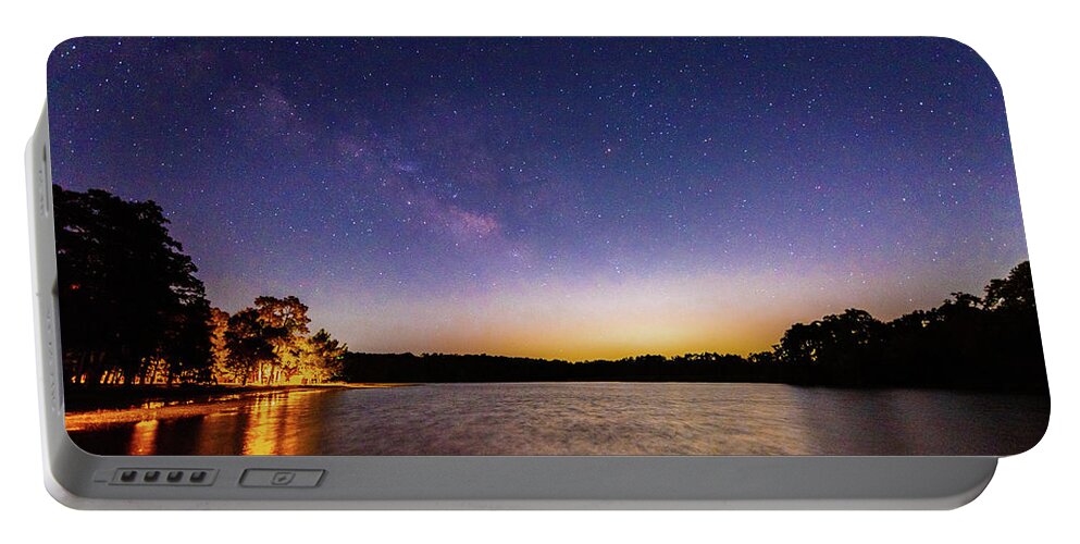 2018 Portable Battery Charger featuring the photograph Milky Way Hunt by Erin K Images