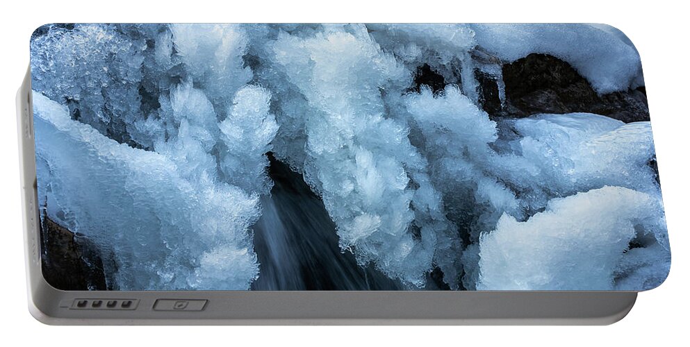Winter Portable Battery Charger featuring the photograph Miraculous Frozen Source by Stan Weyler