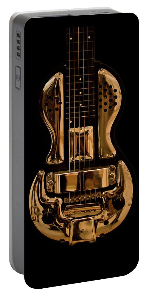 Guitar Portable Battery Charger featuring the photograph Mirror, mirror by Carmen Kern