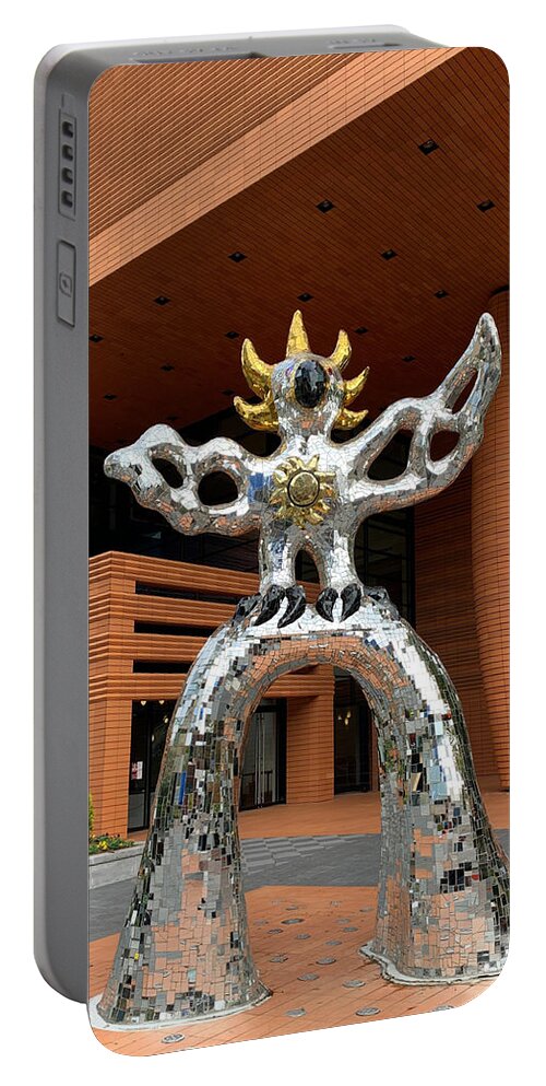 Charlotte Portable Battery Charger featuring the photograph Modern Art Charlotte by Lee Darnell