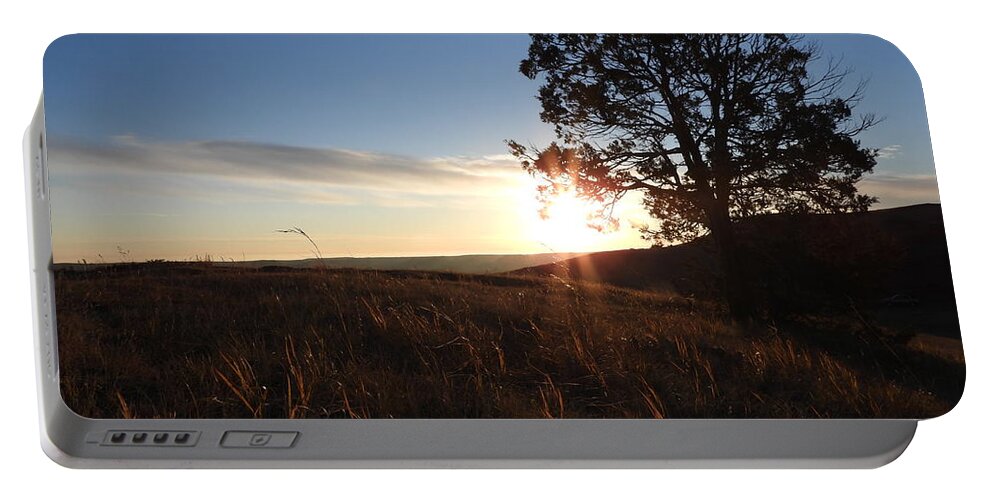 Sunrise Portable Battery Charger featuring the photograph Morning Light by Amanda R Wright