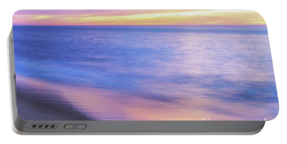 Dawn Portable Battery Charger featuring the photograph Morning tranquility by Izet Kapetanovic