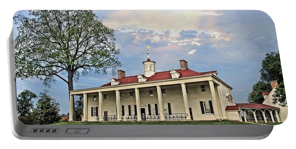 Historic Portable Battery Charger featuring the photograph Mount Vernon by DJ Florek