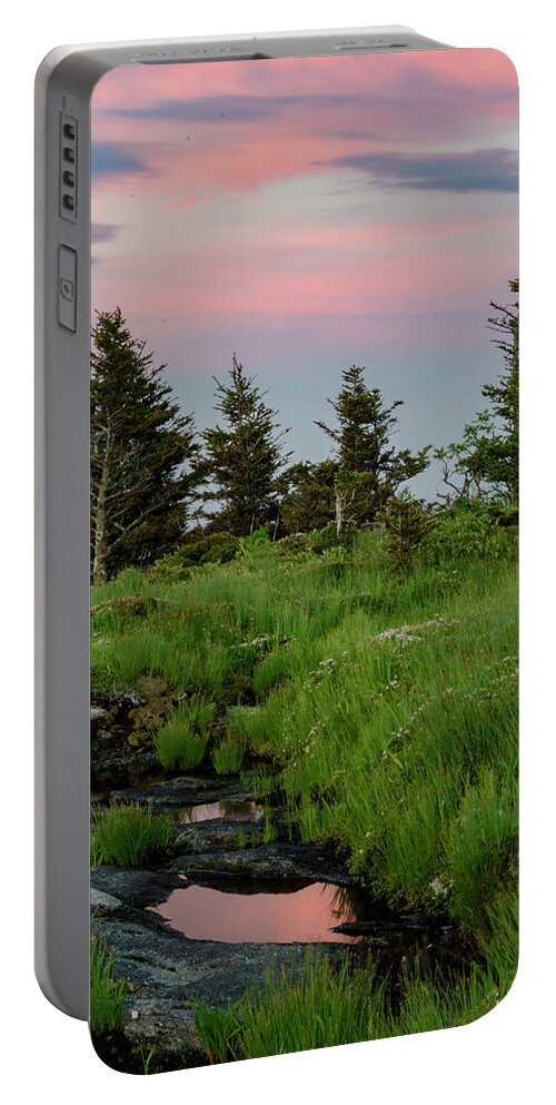 Blue Ridge Mountains Portable Battery Charger featuring the photograph Mountain Top Sunrise by Melissa Southern