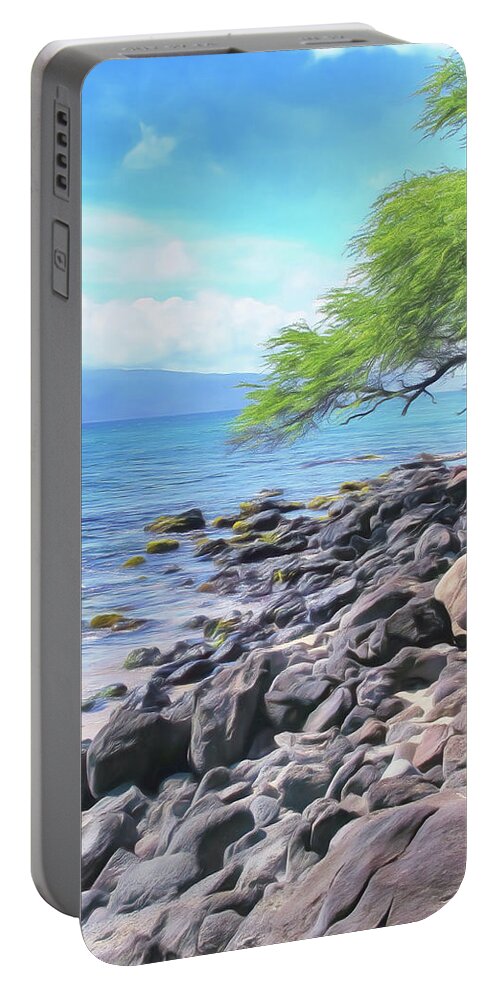 Hawaii Portable Battery Charger featuring the photograph Napili 1 by Dawn Eshelman
