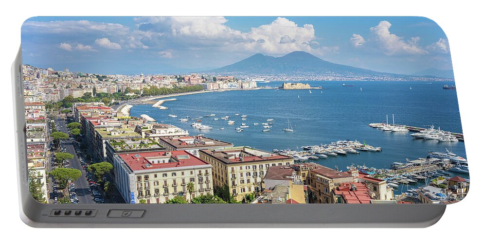Naples Portable Battery Charger featuring the photograph Napoli by Francesco Riccardo Iacomino