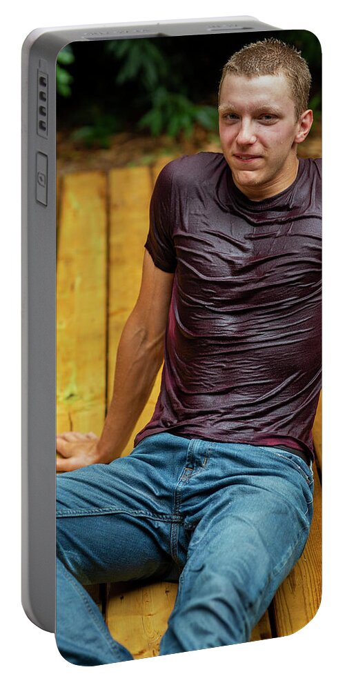 Nate Portable Battery Charger featuring the photograph Nate by Jim Whitley