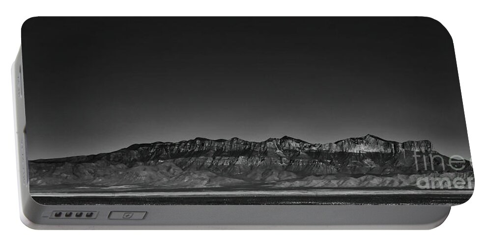 Franklin Portable Battery Charger featuring the photograph New Mexico Beauty #blackwhite by Andrea Anderegg