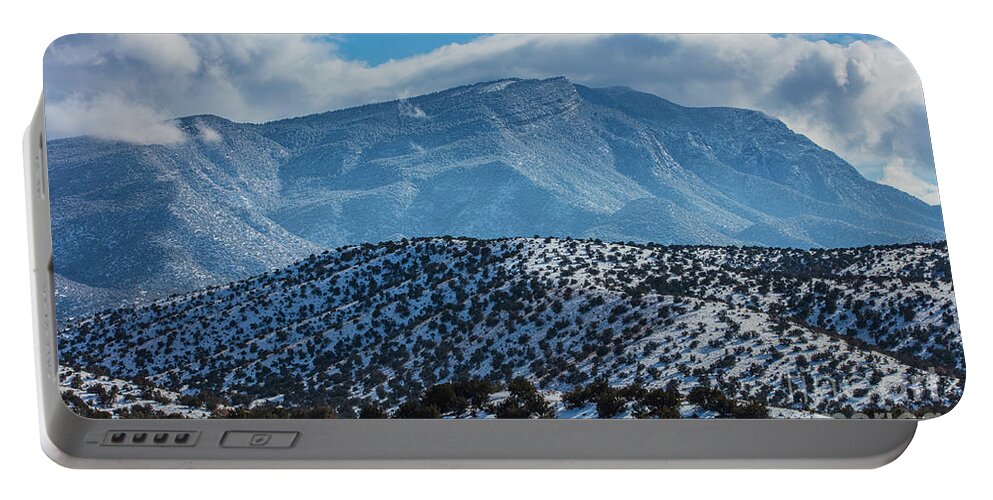 Landscape Portable Battery Charger featuring the photograph New Mexico Winter by Seth Betterly