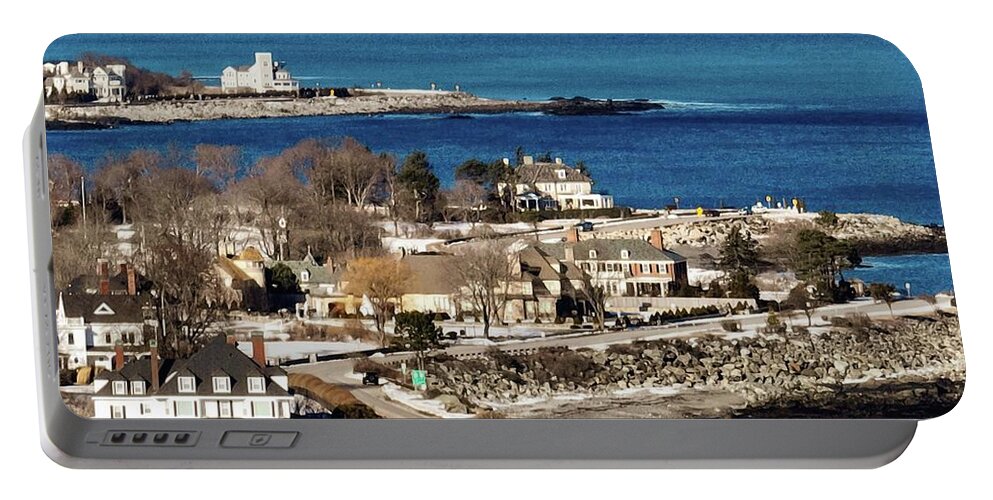  Portable Battery Charger featuring the photograph NH Seacoast by John Gisis