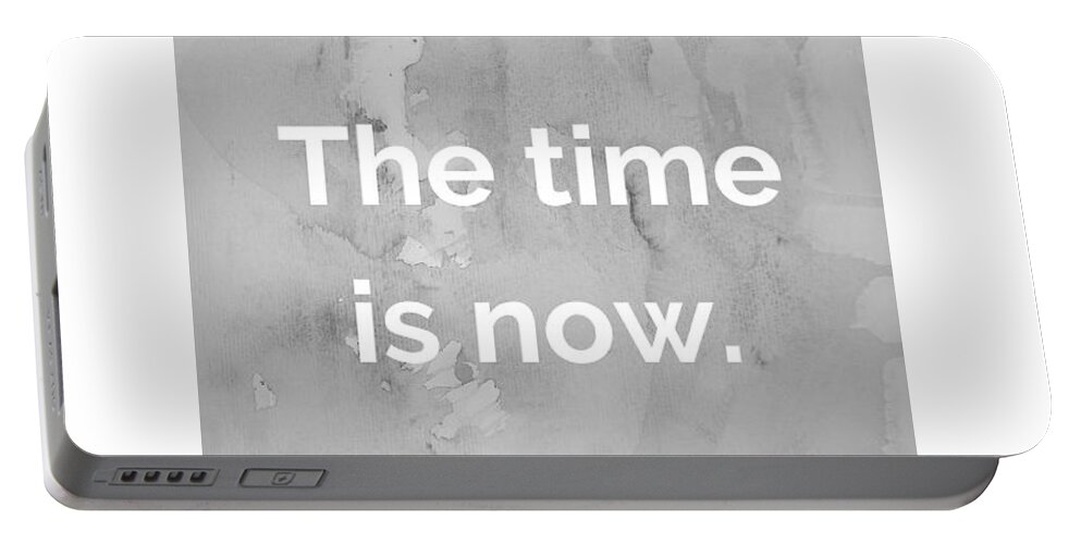 Time Portable Battery Charger featuring the photograph NOW by Lee Darnell