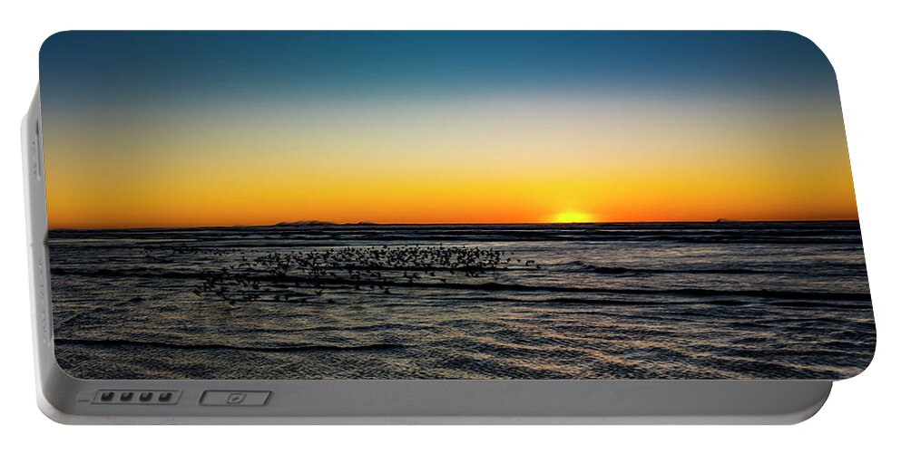 Day Portable Battery Charger featuring the photograph Ocean Shores Sunset 3 by Pelo Blanco Photo