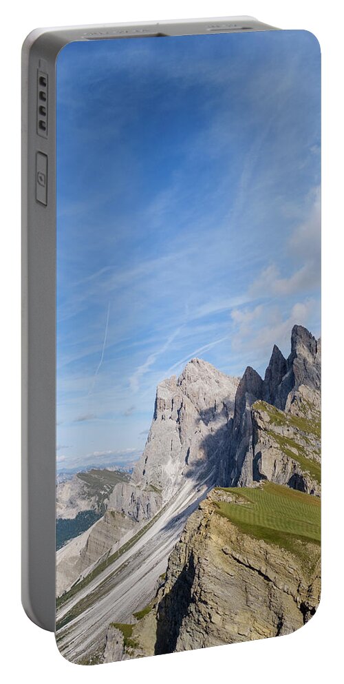 Italy Portable Battery Charger featuring the photograph Odle #5 by Alberto Zanoni