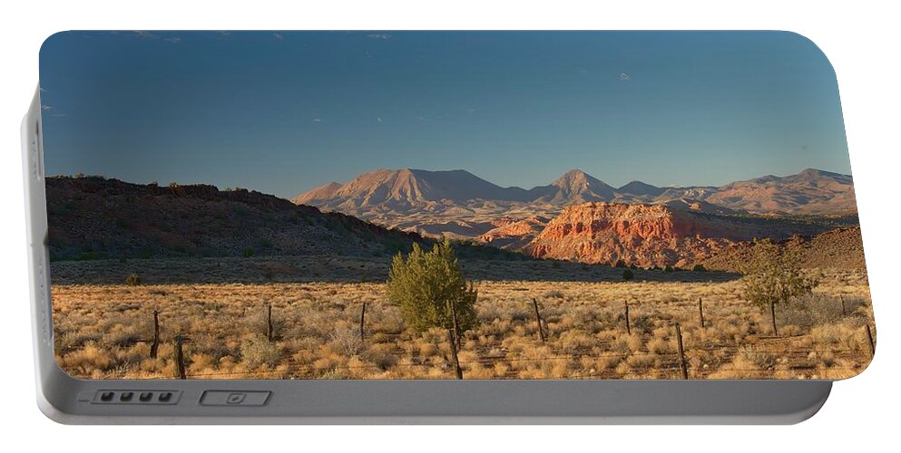 Southern Utah Portable Battery Charger featuring the photograph Off Highway 91 Southern Utah by Heidi Fickinger