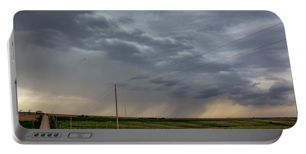 Nebraskasc Portable Battery Charger featuring the photograph On My Way to Wray Colorado 013 by Dale Kaminski