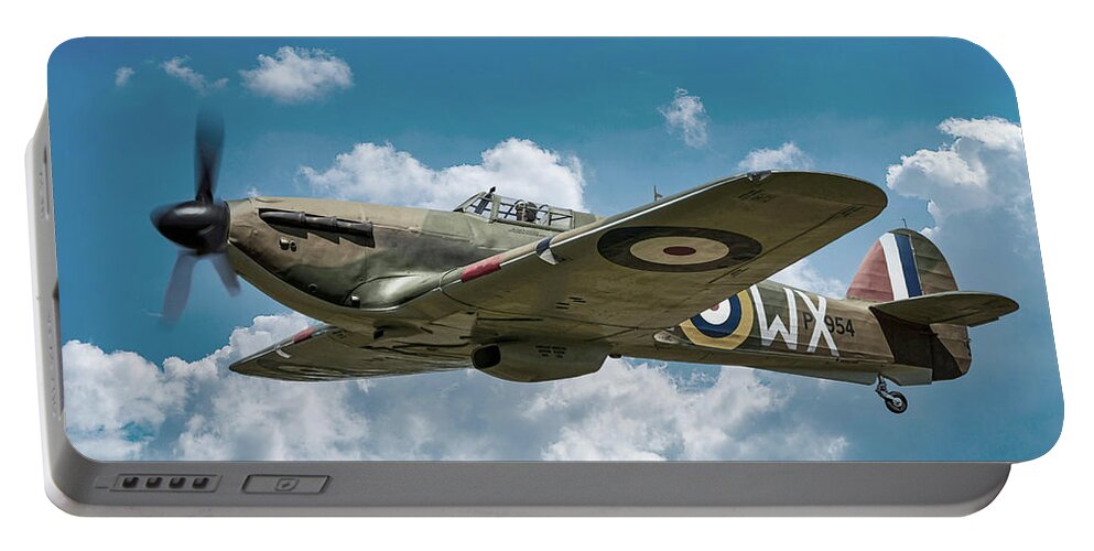 Hawker Portable Battery Charger featuring the photograph On Patrol by Chris Smith