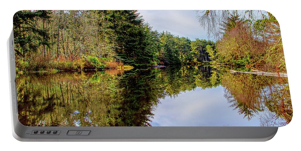 Reflections Portable Battery Charger featuring the photograph Ona State Park by Loyd Towe Photography