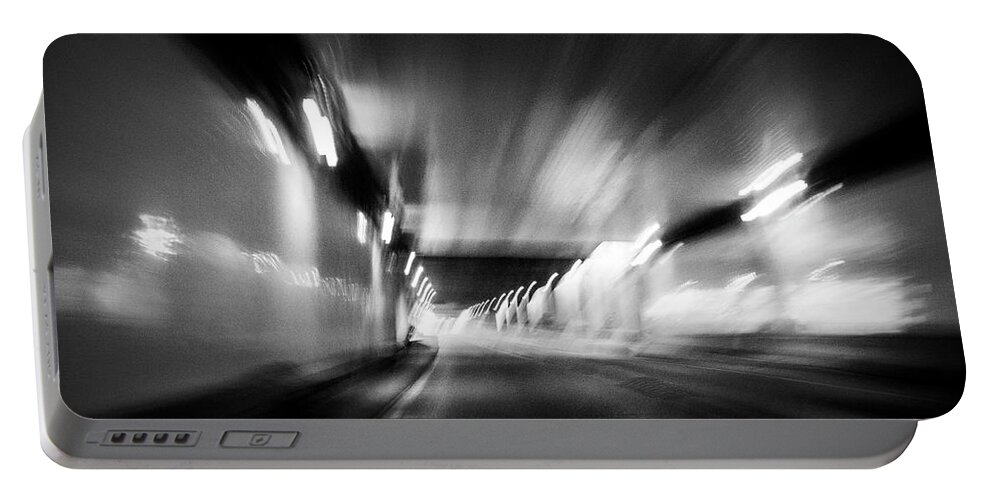 Tunnel Portable Battery Charger featuring the photograph Oregon Tunnel by Jim Whitley