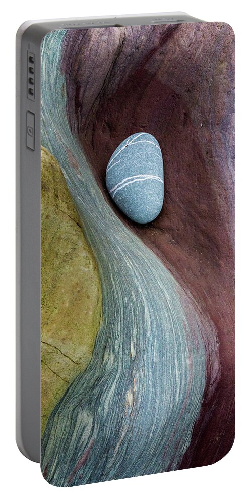 Pebble Portable Battery Charger featuring the photograph Out of Time by Anita Nicholson