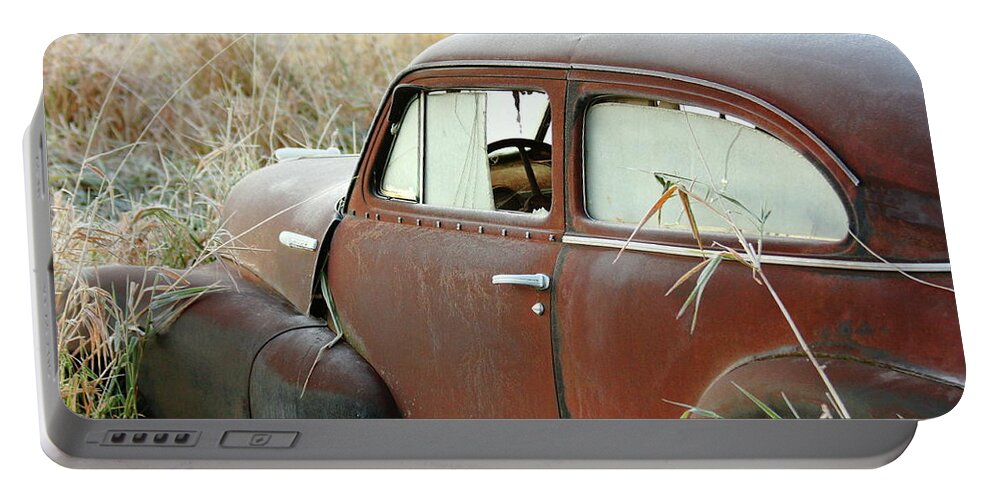 Chevrolet Portable Battery Charger featuring the photograph Out To Pasture by Lens Art Photography By Larry Trager