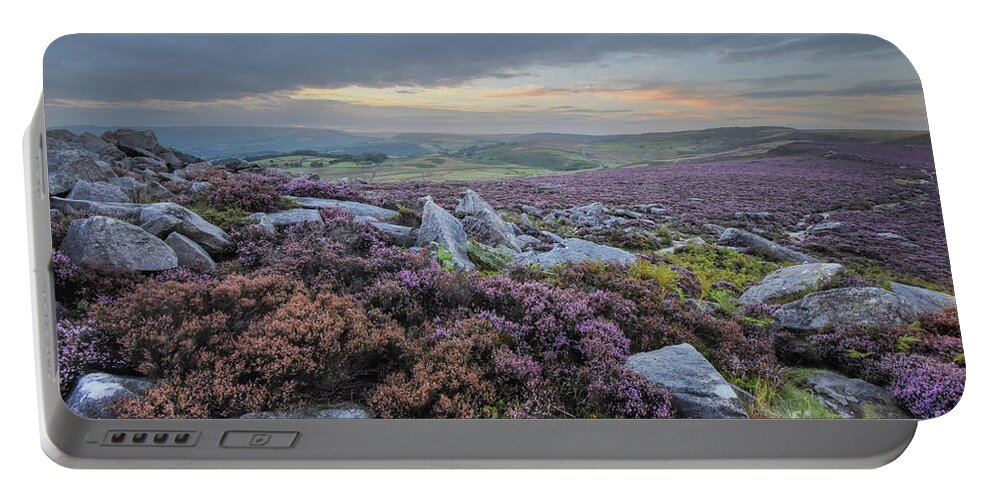 Flower Portable Battery Charger featuring the photograph Owler Tor 42.0 by Yhun Suarez