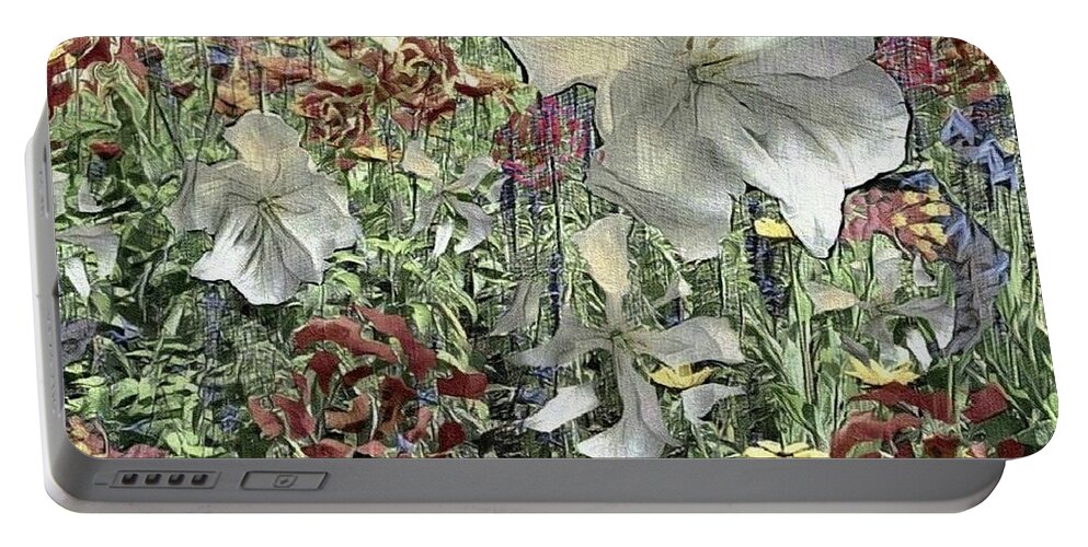Photographic Art Portable Battery Charger featuring the digital art Remembering by Kathie Chicoine