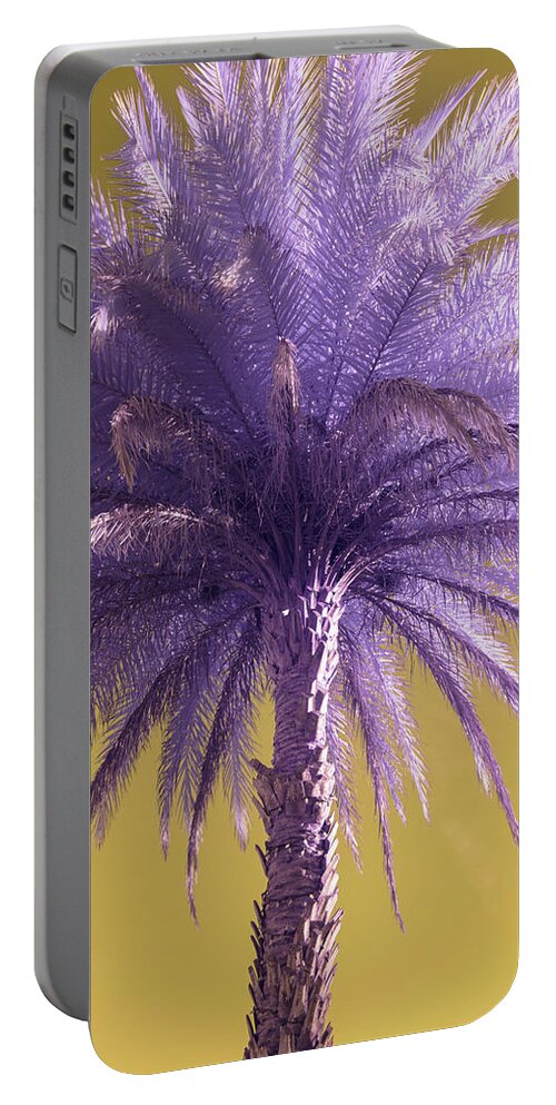 Palm Portable Battery Charger featuring the photograph Palm Tree by Carolyn Hutchins