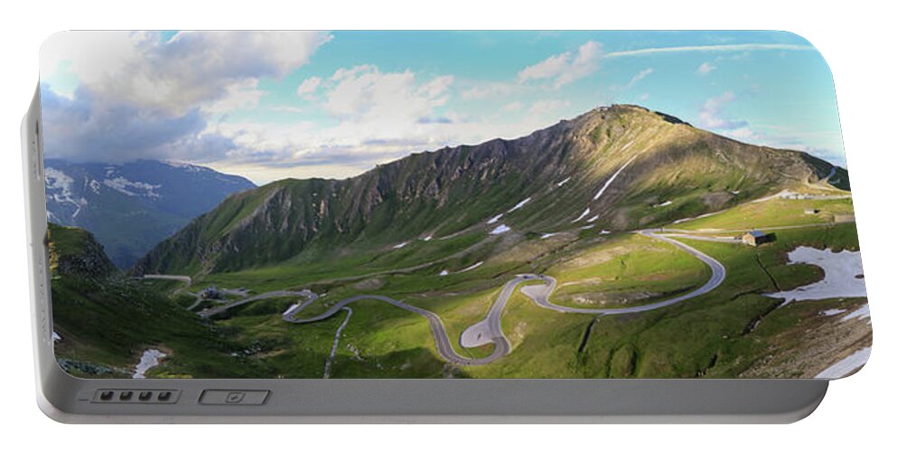 Alpine Portable Battery Charger featuring the photograph Grossglockner High Alpine Road by Vaclav Sonnek