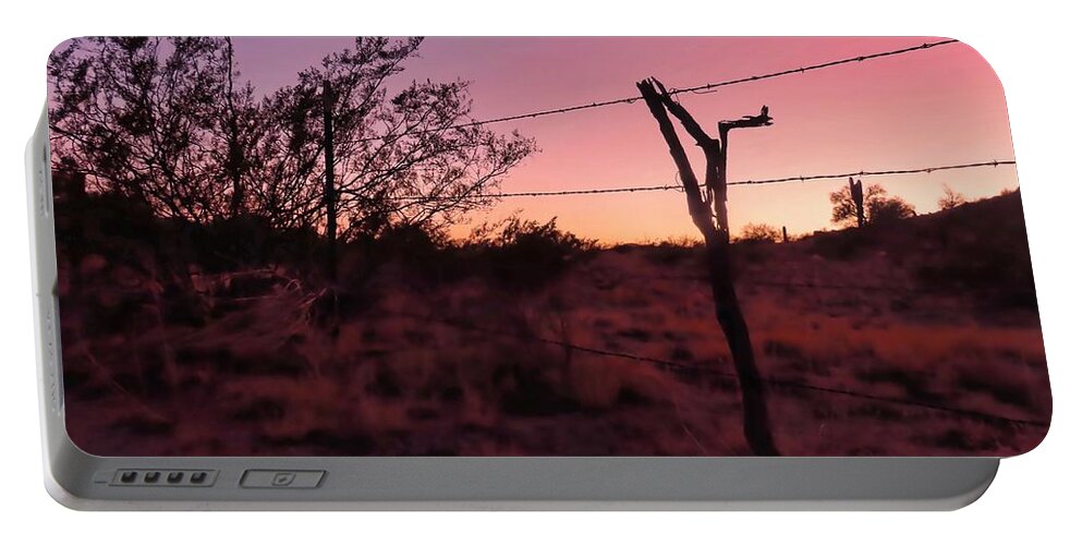 Arizona Portable Battery Charger featuring the photograph Passing A-Way of Life by Judy Kennedy