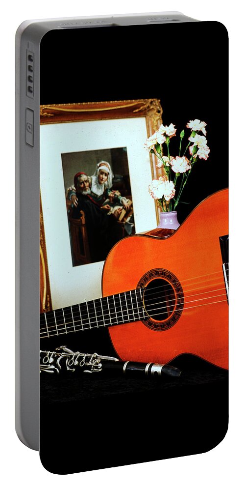 Still-life Portable Battery Charger featuring the photograph Peace by Elf EVANS
