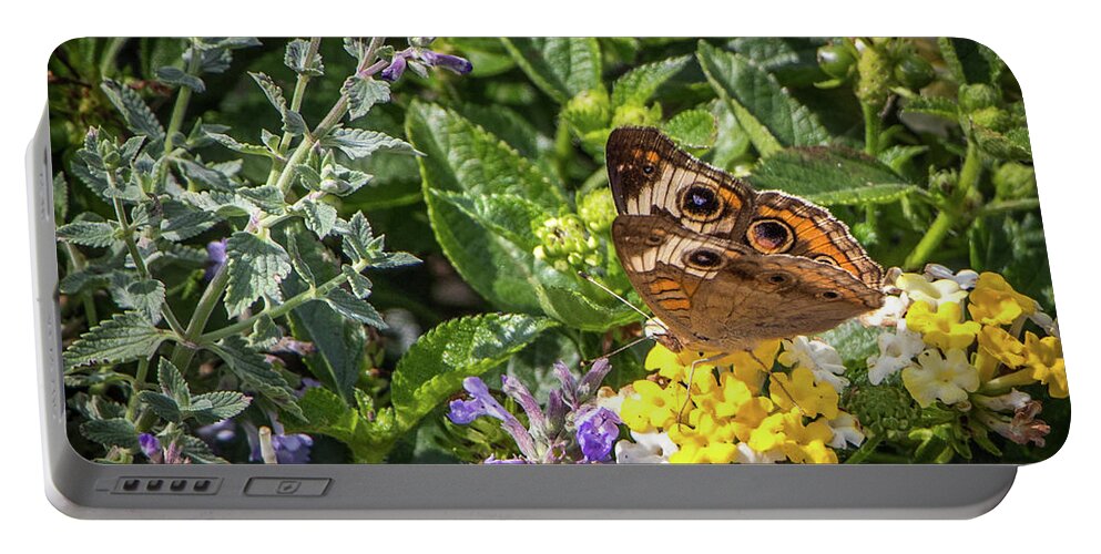2017 Portable Battery Charger featuring the photograph Peaceful Summer Day by Gerri Bigler