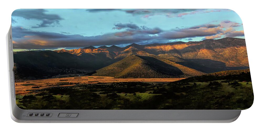 Mountains Portable Battery Charger featuring the photograph Peloponnese landscape by Aleksander Rotner