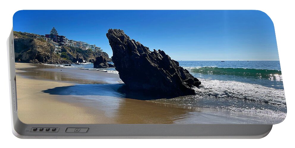 Beach Portable Battery Charger featuring the photograph Perfectly Placed by Brian Eberly