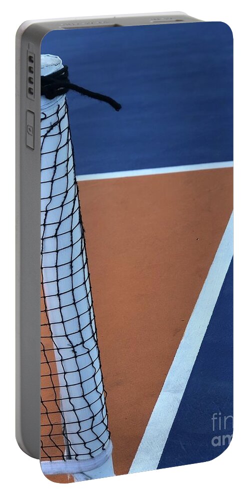 Court Portable Battery Charger featuring the photograph Pickle Ball Time by Diana Rajala