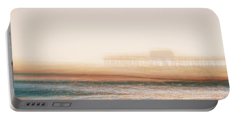  Portable Battery Charger featuring the photograph Pier by Steve Stanger
