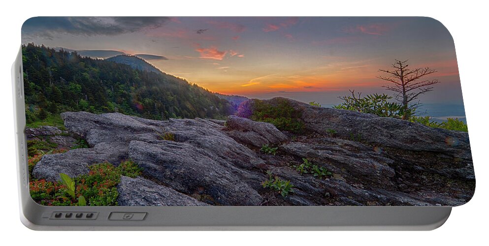 Blue Ridge Mountains Portable Battery Charger featuring the photograph Predawn Light by Melissa Southern