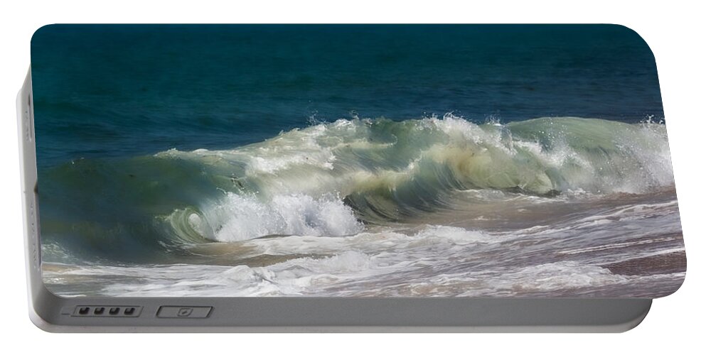 Beach House Portable Battery Charger featuring the photograph Prime Real Estate by Linda Bonaccorsi
